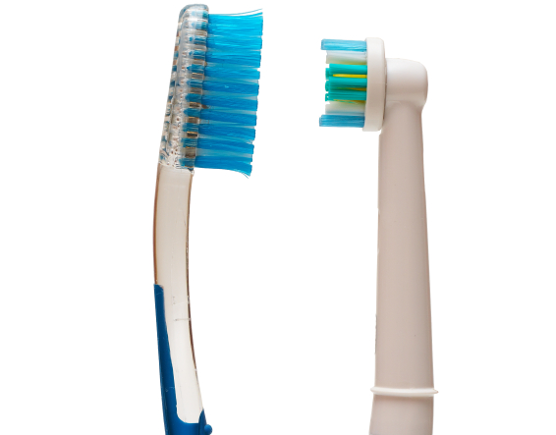 Electric Toothbrush vs. Manual Toothbrush Blog Header